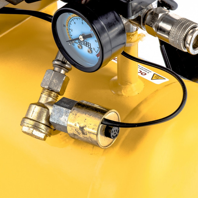 Компрессор DLS650/10 безмаслянный малошумный 650 Вт, 120 л/мин, ресивер 10 л Denzel