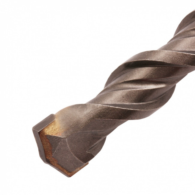 Бур по бетону, двойная спираль, три пылеотводящие кромки, 14 x 160 мм DENZEL ( 705029 )