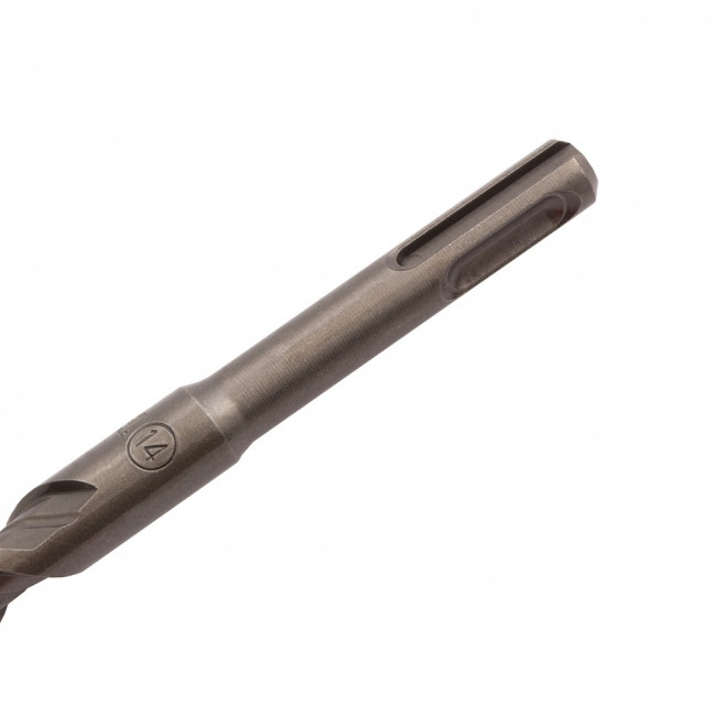 Бур по бетону, двойная спираль, три пылеотводящие кромки, 14 x 160 мм DENZEL ( 705029 )