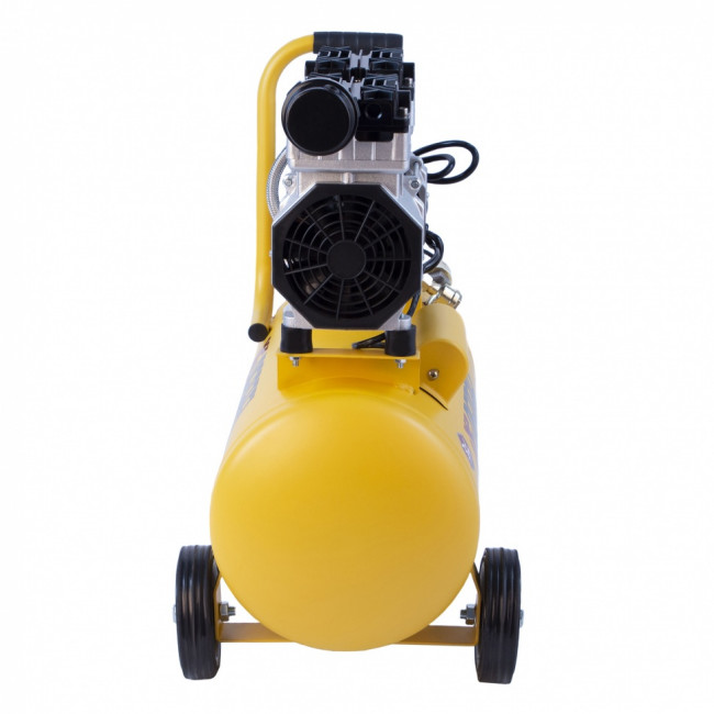 Компрессор DLS950/24 безмаслянный малошумный 950 Вт, 165 л/мин, ресивер 24 л Denzel Компрессор DLS950/24 безмаслянный малошумный 950 Вт, 165 л/мин, ресивер 24 л Denzel