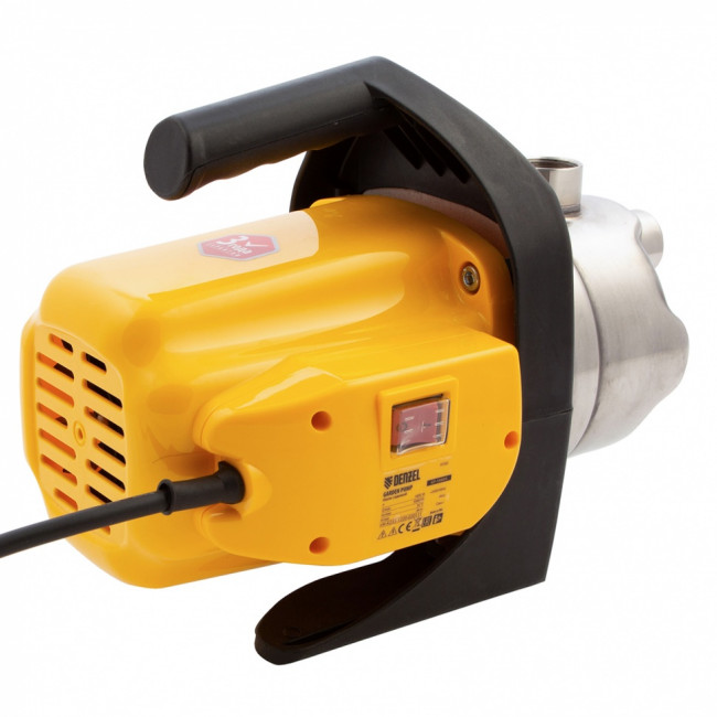 Садовый поверхностный насос GP 1000Х, 1000 Вт, 3500 л/ч, подъем 44 м, нержавейка Denzel Садовый поверхностный насос GP 1000Х, 1000 Вт, 3500 л/ч, подъем 44 м, нержавейка Denzel