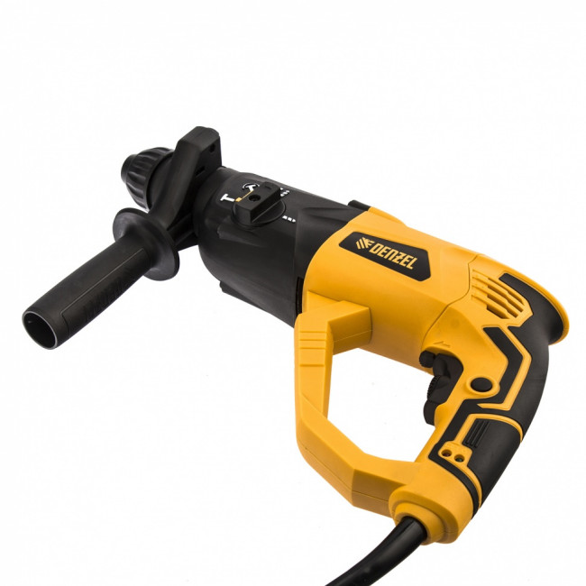 Перфоратор электрический RH-1050-26, SDS-plus, 1050 Вт, 3.2 Дж, 3 плюс 1 режим Denzel Перфоратор электрический RH-1050-26, SDS-plus, 1050 Вт, 3.2 Дж, 3 плюс 1 режим Denzel