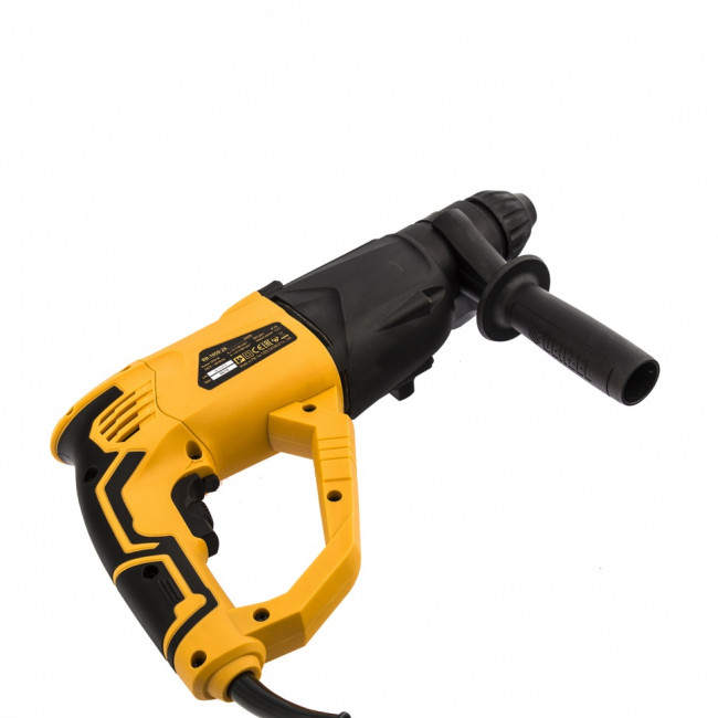 Перфоратор электрический RH-1050-26, SDS-plus, 1050 Вт, 3.2 Дж, 3 плюс 1 режим Denzel Перфоратор электрический RH-1050-26, SDS-plus, 1050 Вт, 3.2 Дж, 3 плюс 1 режим Denzel