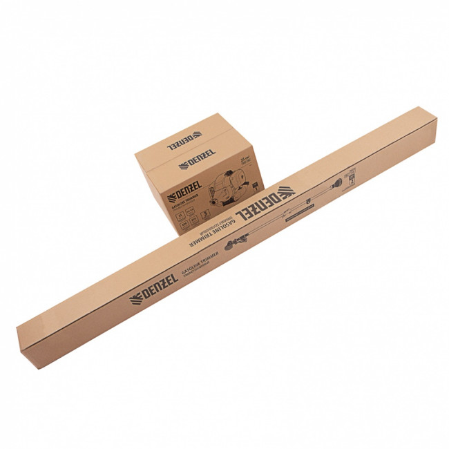 Триммер бензиновый DGT 250, 25 см3, 1.3 л. с, неразъемная штанга, состоит из 2 частей Denzel