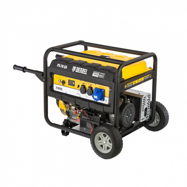 Транспортировочный комплект (колеса и ручки) для генераторов PS Denzel