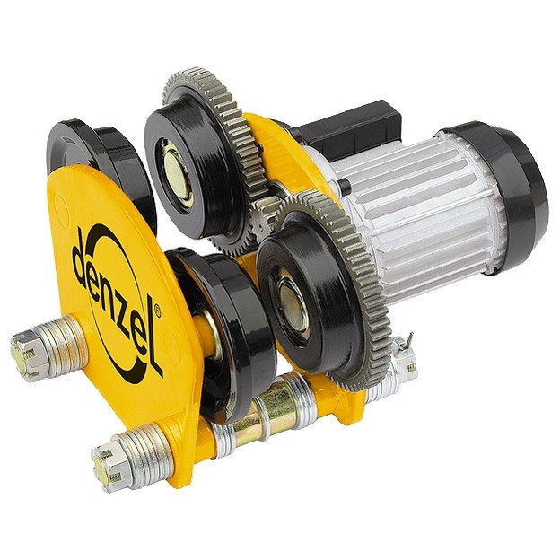 Электрокаретка для тельфера, 1 т, 90 Вт Denzel, ( 520205 )