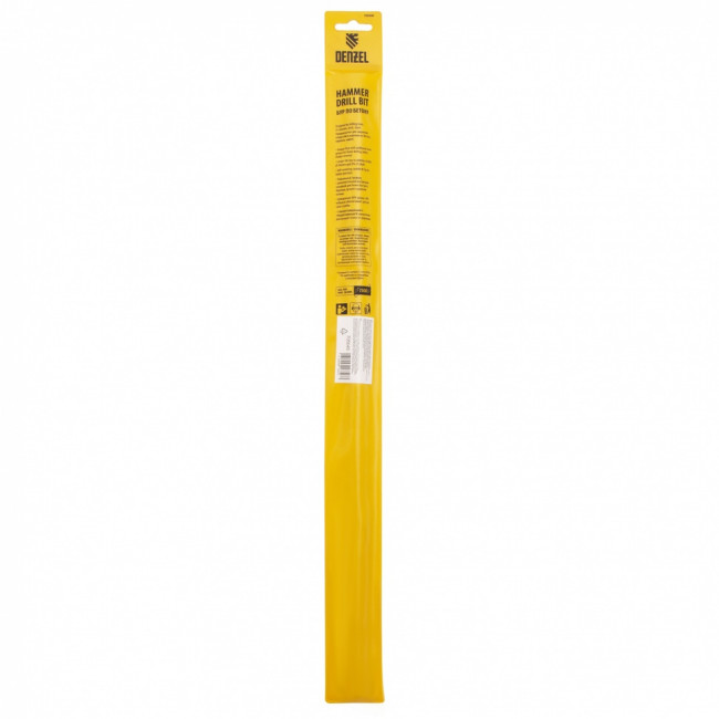 Бур по бетону, двойная спираль, три пылеотводящие кромки, 16 x 460 мм DENZEL ( 705040 )