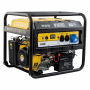 Генератор бензиновый PS 55 EA, 5.5 кВт, 230 В, 25 л, коннектор автоматики, электростартер Denzel Генератор бензиновый PS 55 EA, 5.5 кВт, 230 В, 25 л, коннектор автоматики, электростартер Denzel