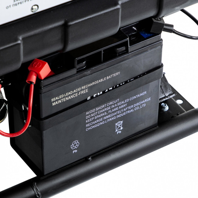 Генератор бензиновый PS 55 EA, 5.5 кВт, 230 В, 25 л, коннектор автоматики, электростартер Denzel Генератор бензиновый PS 55 EA, 5.5 кВт, 230 В, 25 л, коннектор автоматики, электростартер Denzel