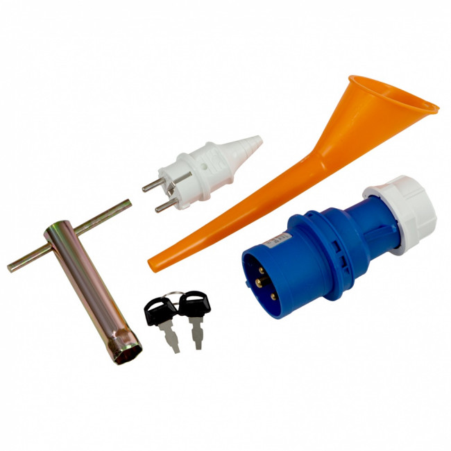 Генератор бензиновый PS 55 EA, 5.5 кВт, 230 В, 25 л, коннектор автоматики, электростартер Denzel Генератор бензиновый PS 55 EA, 5.5 кВт, 230 В, 25 л, коннектор автоматики, электростартер Denzel