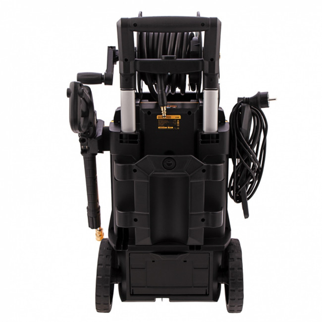 Моечная машина высокого давления R-210iD, 2600 Вт, 210 бар, 8.0 л/мин, асинхронный двигатель, барабан Denzel ( 58237 )