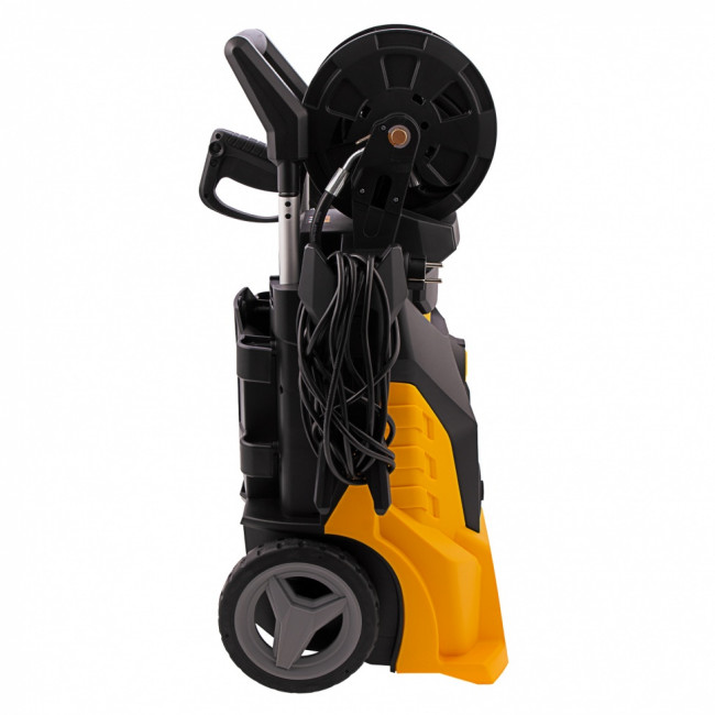 Моечная машина высокого давления R-210iD, 2600 Вт, 210 бар, 8.0 л/мин, асинхронный двигатель, барабан Denzel ( 58237 )