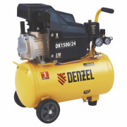 Компрессор воздушный DK1500/24, Х-PRO 1.5 кВт, 230 л/мин, 24 л Denzel Компрессор воздушный DK1500/24, Х-PRO 1.5 кВт, 230 л/мин, 24 л Denzel