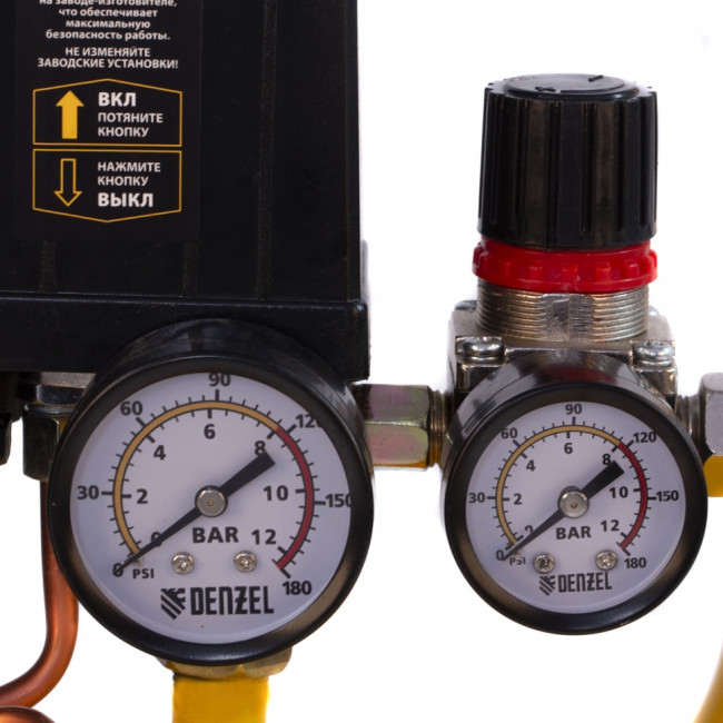 Компрессор воздушный DK1500/24, Х-PRO 1.5 кВт, 230 л/мин, 24 л Denzel Компрессор воздушный DK1500/24, Х-PRO 1.5 кВт, 230 л/мин, 24 л Denzel