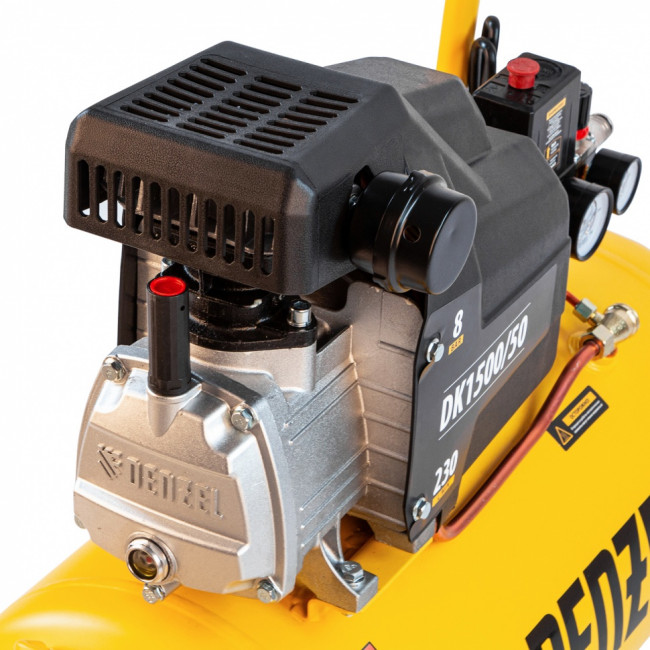 Компрессор воздушный DK1500/50, Х-PRO 1.5 кВт, 230 л/мин, 50 л Denzel Компрессор воздушный DK1500/50, Х-PRO 1.5 кВт, 230 л/мин, 50 л Denzel