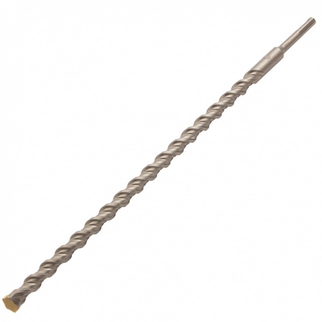 Бур по бетону, двойная спираль, три пылеотводящие кромки, 18 x 460 мм DENZEL ( 705045 ) Бур по бетону, двойная спираль, три пылеотводящие кромки, 18 x 460 мм DENZEL ( 705045 )