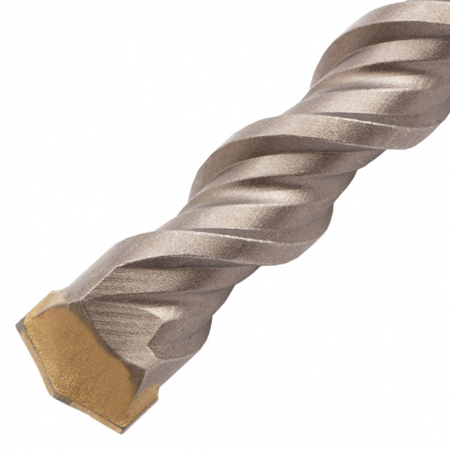 Бур по бетону, двойная спираль, три пылеотводящие кромки, 18 x 460 мм DENZEL ( 705045 ) Бур по бетону, двойная спираль, три пылеотводящие кромки, 18 x 460 мм DENZEL ( 705045 )