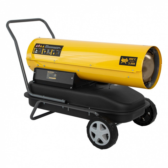 Дизельная тепловая пушка DHG-50, 50 кВт, 1100 м3/ч, прямой нагрев Denzel ( 96486 )