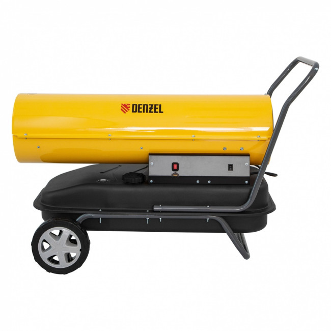 Дизельная тепловая пушка DHG-50, 50 кВт, 1100 м3/ч, прямой нагрев Denzel ( 96486 )