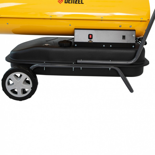 Дизельная тепловая пушка DHG-50, 50 кВт, 1100 м3/ч, прямой нагрев Denzel ( 96486 )