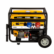 Генератор бензиновый PS 90 ED-3, 9.0 кВт, переключение режима 230 В/400 В, 25 л, электростартер Denzel Генератор бензиновый PS 90 ED-3, 9.0 кВт, переключение режима 230 В/400 В, 25 л, электростартер Denzel
