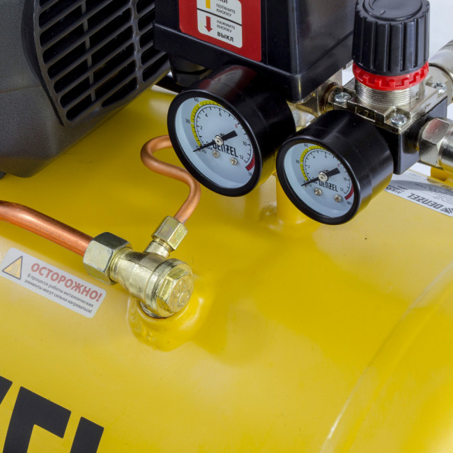 Компрессор воздушный DK1800/50, Х-PRO 1.8 кВт, 280л/мин, 50л Denzel Компрессор воздушный DK1800/50, Х-PRO 1.8 кВт, 280л/мин, 50л Denzel