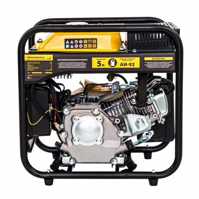 Генератор инверторный GT-3500iF, 3.5 кВт, 230 В, бак 5 л, открытый корпус, ручной старт Denzel ( 94705 ) Генератор инверторный GT-3500iF, 3.5 кВт, 230 В, бак 5 л, открытый корпус, ручной старт Denzel ( 94705 )