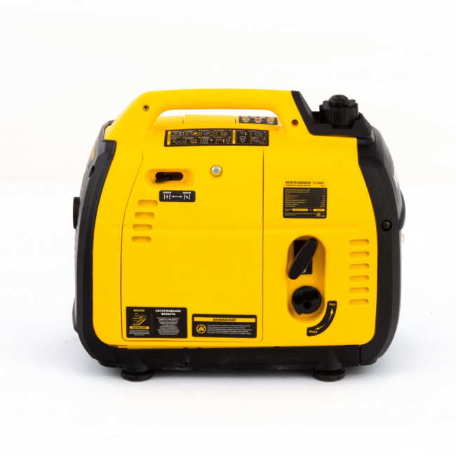 Генератор инверторный GT-1200iS, 1.2 кВт, 230 В, бак 2.4 л, закрытый корпус, ручной старт Denzel ( 94701 ) Генератор инверторный GT-1200iS, 1.2 кВт, 230 В, бак 2.4 л, закрытый корпус, ручной старт Denzel ( 94701 )