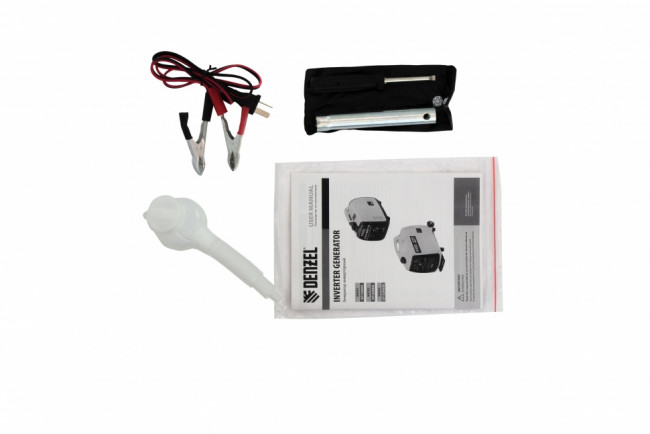 Генератор инверторный GT-1200iS, 1.2 кВт, 230 В, бак 2.4 л, закрытый корпус, ручной старт Denzel ( 94701 ) Генератор инверторный GT-1200iS, 1.2 кВт, 230 В, бак 2.4 л, закрытый корпус, ручной старт Denzel ( 94701 )