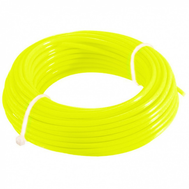 Леска для триммера, квадрат 2 мм х 15 м, блистер Flex cord Denzel