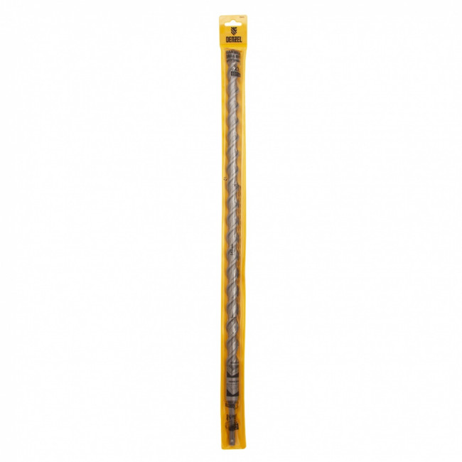 Бур по бетону, двойная спираль, три пылеотводящие кромки, 22 x 600 мм DENZEL ( 705055 ) Бур по бетону, двойная спираль, три пылеотводящие кромки, 22 x 600 мм DENZEL ( 705055 )