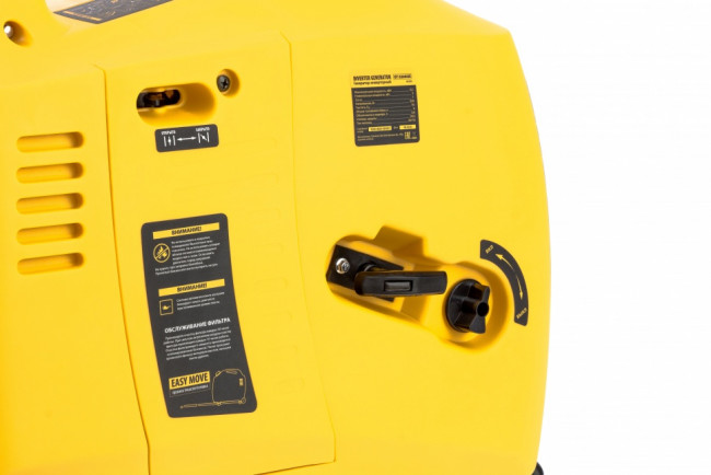 Генератор инверторный GT-3200iSE, 3.2 кВт, 230 В, бак 6 л, закрытый корпус, электростартер Denzel ( 94703 ) Генератор инверторный GT-3200iSE, 3.2 кВт, 230 В, бак 6 л, закрытый корпус, электростартер Denzel ( 94703 )