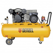 Компрессор DRV2200/100, масляный ременный, 10 бар, производительность 440 л/м, мощность 2.2 кВт Denzel Компрессор DRV2200/100, масляный ременный, 10 бар, производительность 440 л/м, мощность 2.2 кВт Denzel