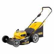 Газонокосилка аккумуляторная бесщеточная RLM450-36, Li-ion, 36 В, 4 Ач, 450 мм, травосборник 40 л Denzel ( 58910 )