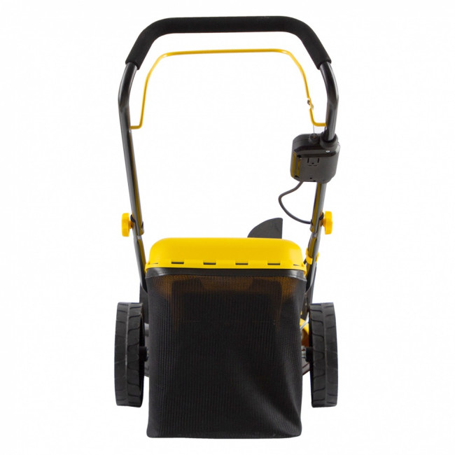 Газонокосилка аккумуляторная бесщеточная RLM450-36, Li-ion, 36 В, 4 Ач, 450 мм, травосборник 40 л Denzel ( 58910 ) Газонокосилка аккумуляторная бесщеточная RLM450-36, Li-ion, 36 В, 4 Ач, 450 мм, травосборник 40 л Denzel ( 58910 )