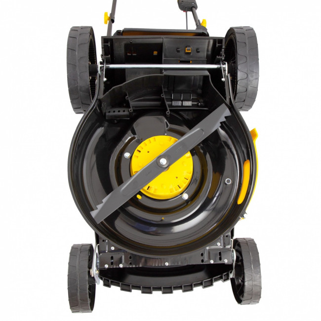 Газонокосилка аккумуляторная бесщеточная RLM450-36, Li-ion, 36 В, 4 Ач, 450 мм, травосборник 40 л Denzel ( 58910 ) Газонокосилка аккумуляторная бесщеточная RLM450-36, Li-ion, 36 В, 4 Ач, 450 мм, травосборник 40 л Denzel ( 58910 )