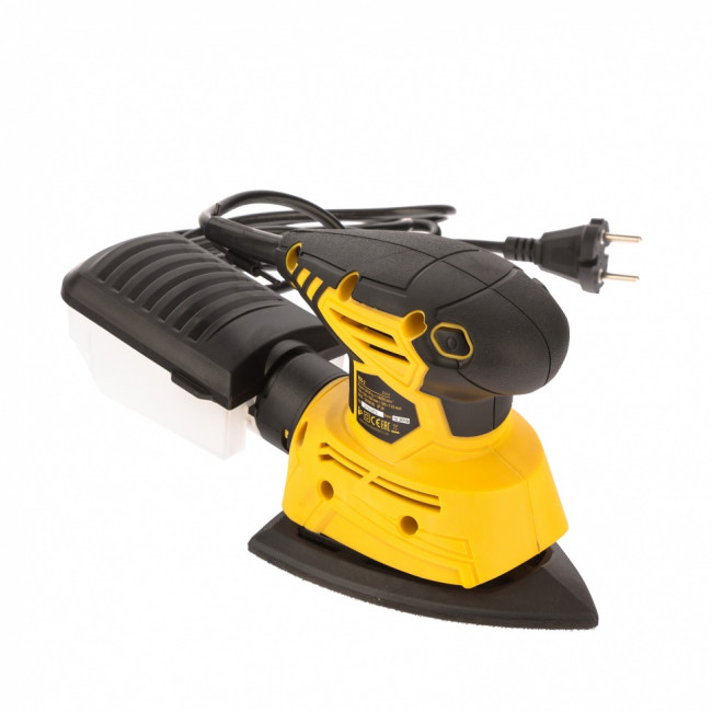 Машина плоскошлифовальная вибрационная 2 в 1 VDS-2, 130 Вт, 14000 об/мин Denzel Машина плоскошлифовальная вибрационная 2 в 1 VDS-2, 130 Вт, 14000 об/мин Denzel