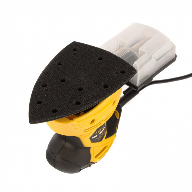 Машина плоскошлифовальная вибрационная 2 в 1 VDS-2, 130 Вт, 14000 об/мин Denzel Машина плоскошлифовальная вибрационная 2 в 1 VDS-2, 130 Вт, 14000 об/мин Denzel