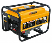 Генератор бензиновый GE 2500, 2.5 кВт, 220 В/50 Гц, 15 л, ручной старт Denzel Генератор бензиновый GE 2500, 2.5 кВт, 220 В/50 Гц, 15 л, ручной старт Denzel