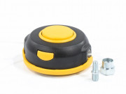 Катушка универсальная триммерная, гайка М8 х 1.25, гайка М10, винт М8-М10, левая резьба, шаг 1.25 мм Denzel