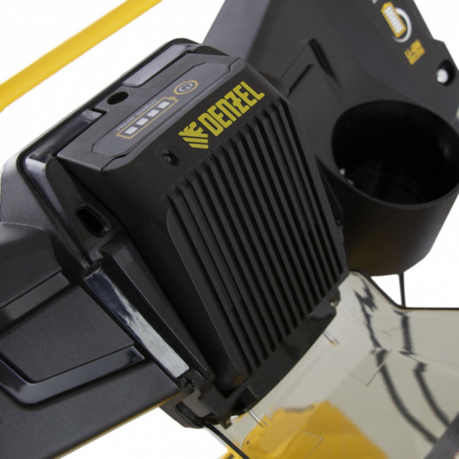 Газонокосилка бензиновая GLD-520SP-VE, 196 см3, ширина 52 см, привод, вариатор, электрический старт, 60 л Denzel ( 58806 )