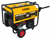 Генератор бензиновый GE 4500Е, 4.5 кВт, 220 В/50 Гц, 25 л, электростартер Denzel Генератор бензиновый GE 4500Е, 4.5 кВт, 220 В/50 Гц, 25 л, электростартер Denzel