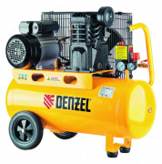 Компрессор масляный PC 2/50-400, Х-Pro, ременный, 10 бар, производительность 400 л/мин, 2.3 кВт, 220В Denzel Компрессор масляный PC 2/50-400, Х-Pro, ременный, 10 бар, производительность 400 л/мин, 2.3 кВт, 220В Denzel