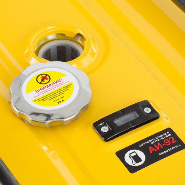 Генератор бензиновый GE 6900E, 5.5 кВт, 220 В/50 Гц, 25 л, электростартер Denzel Генератор бензиновый GE 6900E, 5.5 кВт, 220 В/50 Гц, 25 л, электростартер Denzel