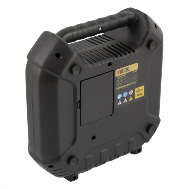 Компрессор воздушный DL1100 1.1 кВт, 180 л/мин, с набором аксессуаров Denzel ( 58005 ) Компрессор воздушный DL1100 1.1 кВт, 180 л/мин, с набором аксессуаров Denzel ( 58005 )