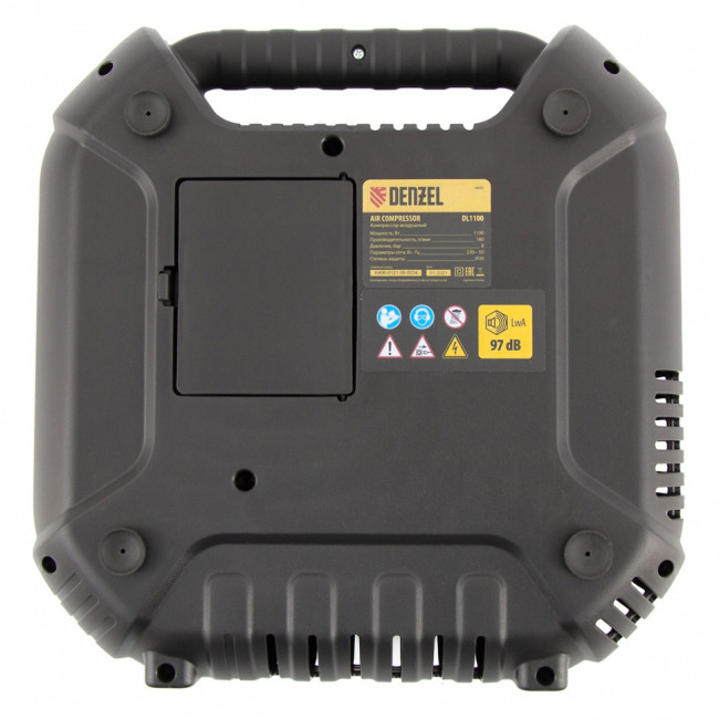 Компрессор воздушный DL1100 1.1 кВт, 180 л/мин, с набором аксессуаров Denzel ( 58005 ) Компрессор воздушный DL1100 1.1 кВт, 180 л/мин, с набором аксессуаров Denzel ( 58005 )