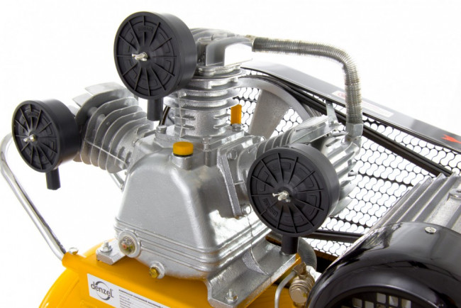 Компрессор масляный PC 3/100-504, ременный, производительность 504 л/м, мощность 3 кВт Denzel