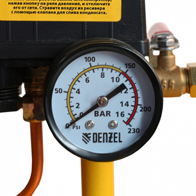 Компрессор воздушный, ременный привод BCI4000-T/100, 4.0 кВт, 100 литров, 690 л/мин Denzel ( 58123 ) Компрессор воздушный, ременный привод BCI4000-T/100, 4.0 кВт, 100 литров, 690 л/мин Denzel ( 58123 )