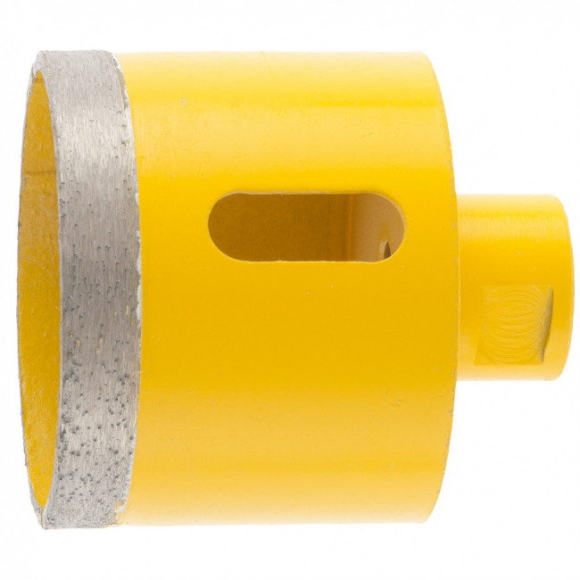 Сверло алмазное по керамограниту, 68 мм, мокрая резка, М14 Denzel Сверло алмазное по керамограниту, 68 мм, мокрая резка, М14 Denzel