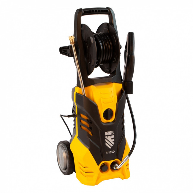 Моечная машина высокого давления R-165D, 2200 Вт, 165 бар, 7 л/мин, с барабаном Denzel Моечная машина высокого давления R-165D, 2200 Вт, 165 бар, 7 л/мин, с барабаном Denzel